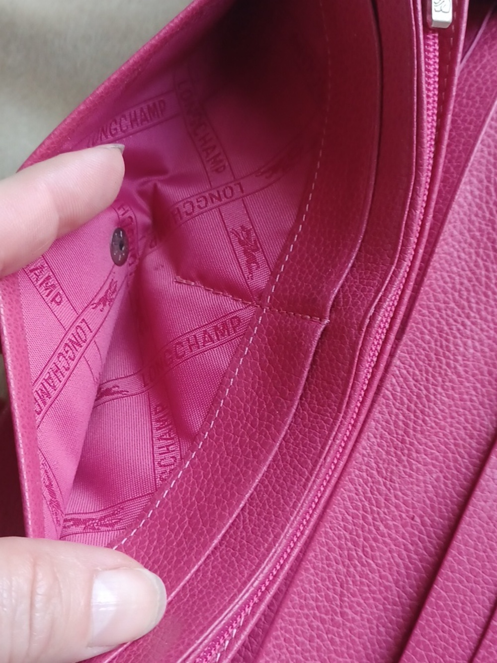 Longchamp Leather Wallet - Picture 12 of 16